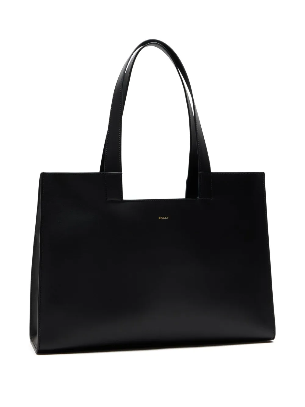 Bally Easy leren shopper Zwart