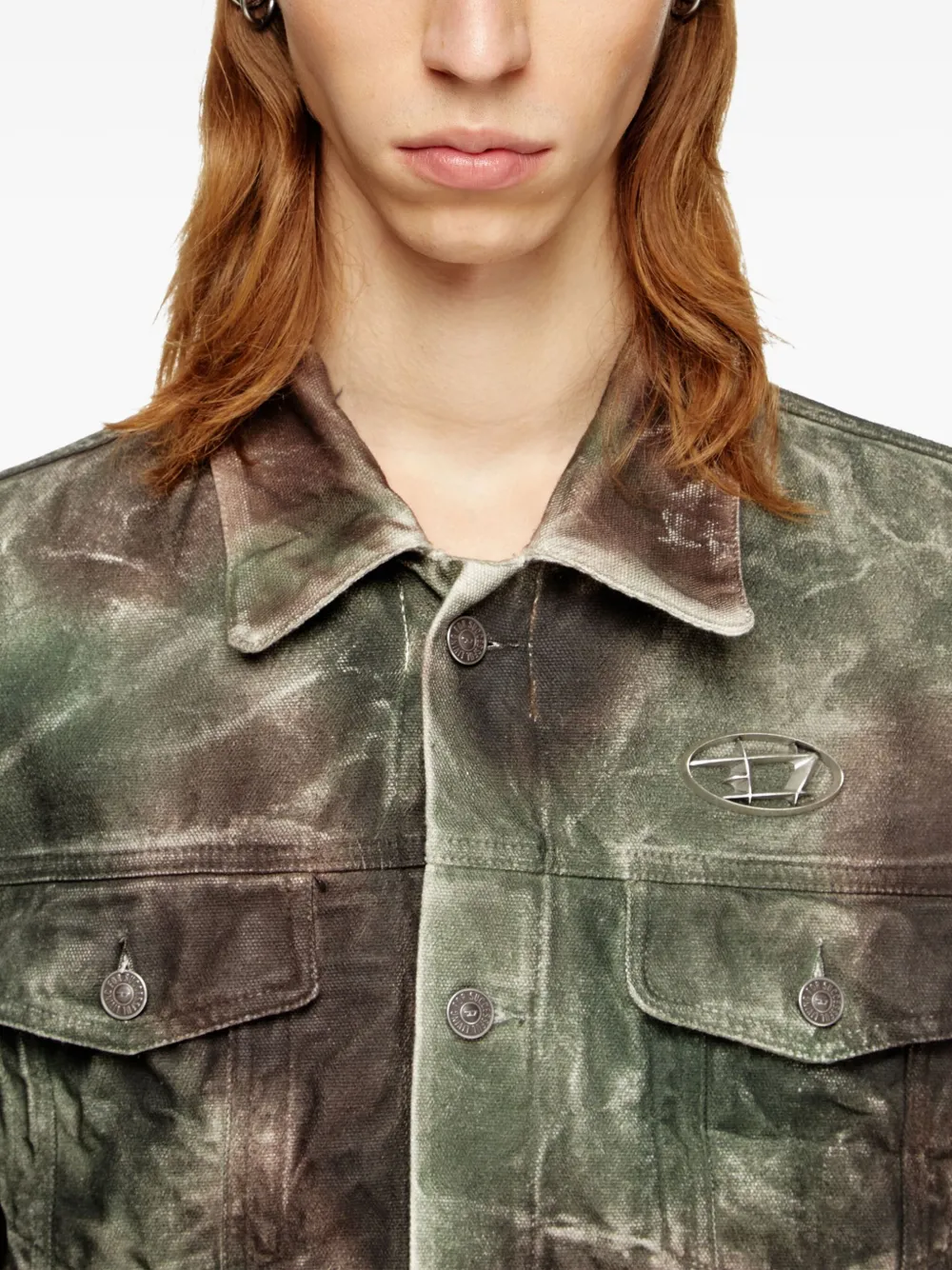 Diesel X Thug Club J-thug-jkt Jacket In Gray