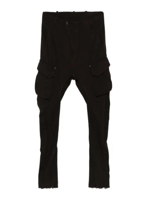 Masnada pantalones cargo con diseño recto