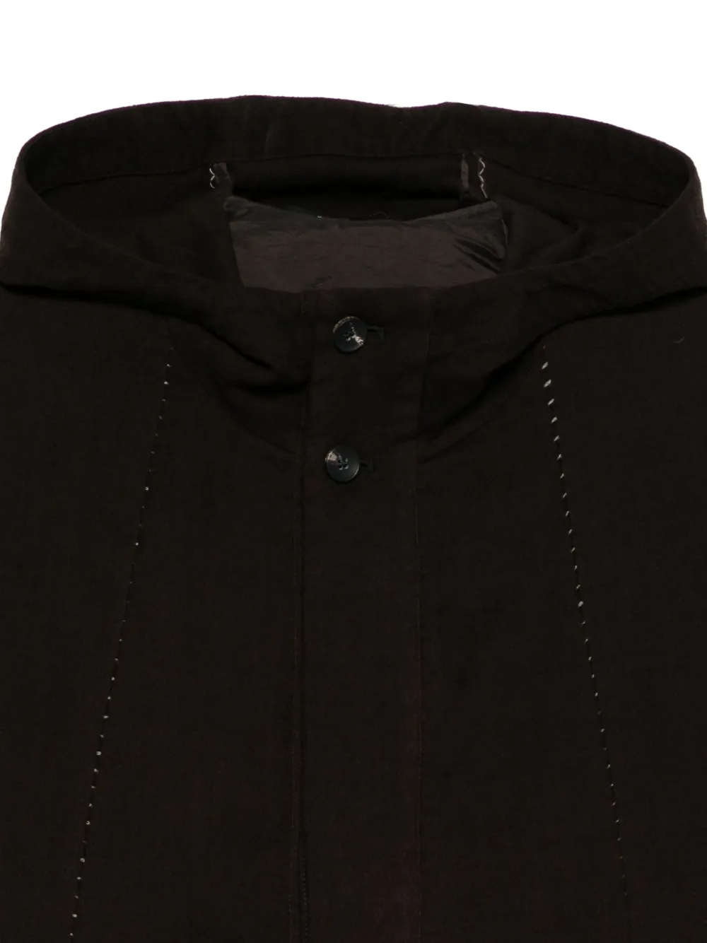 Masnada Parka met capuchon Zwart