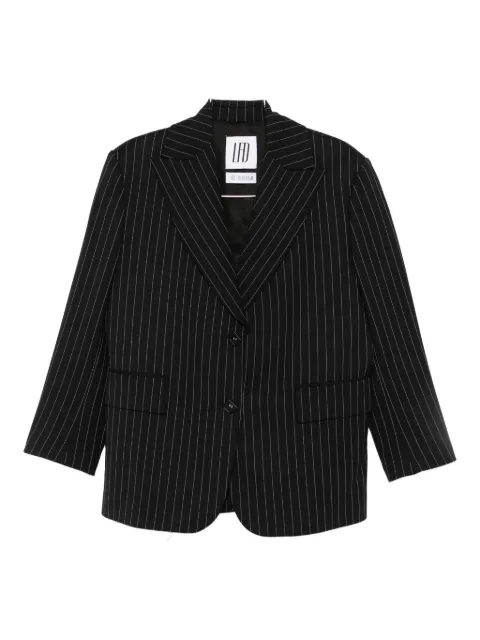 Les Filles d'Eva pinstripe buttoned blazer