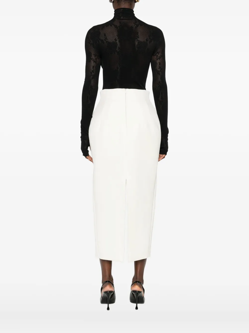 Les Filles D'eva Long-sleeved Bodie In Black