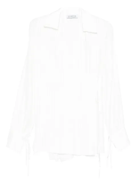 Les Filles d'Eva tie-detail blouse