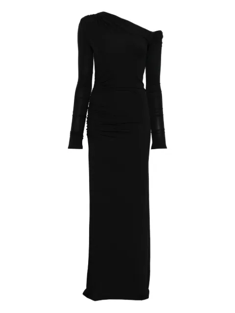 Les Filles d'Eva vestido de noche largo drapeado