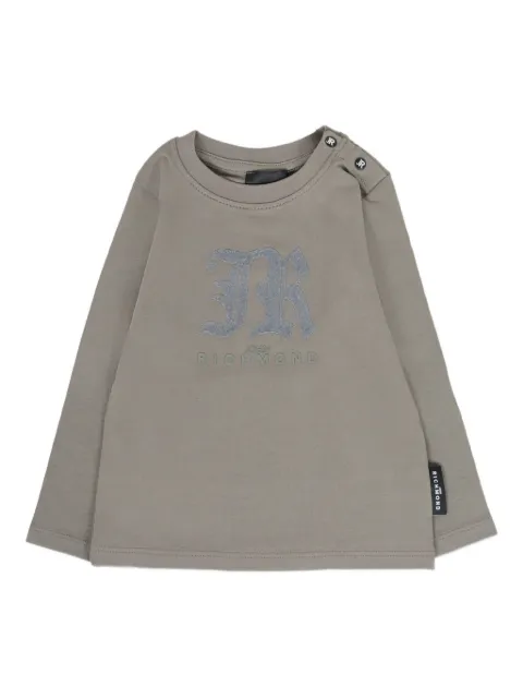 John Richmond Junior long-sleeve graphic T-shirt
