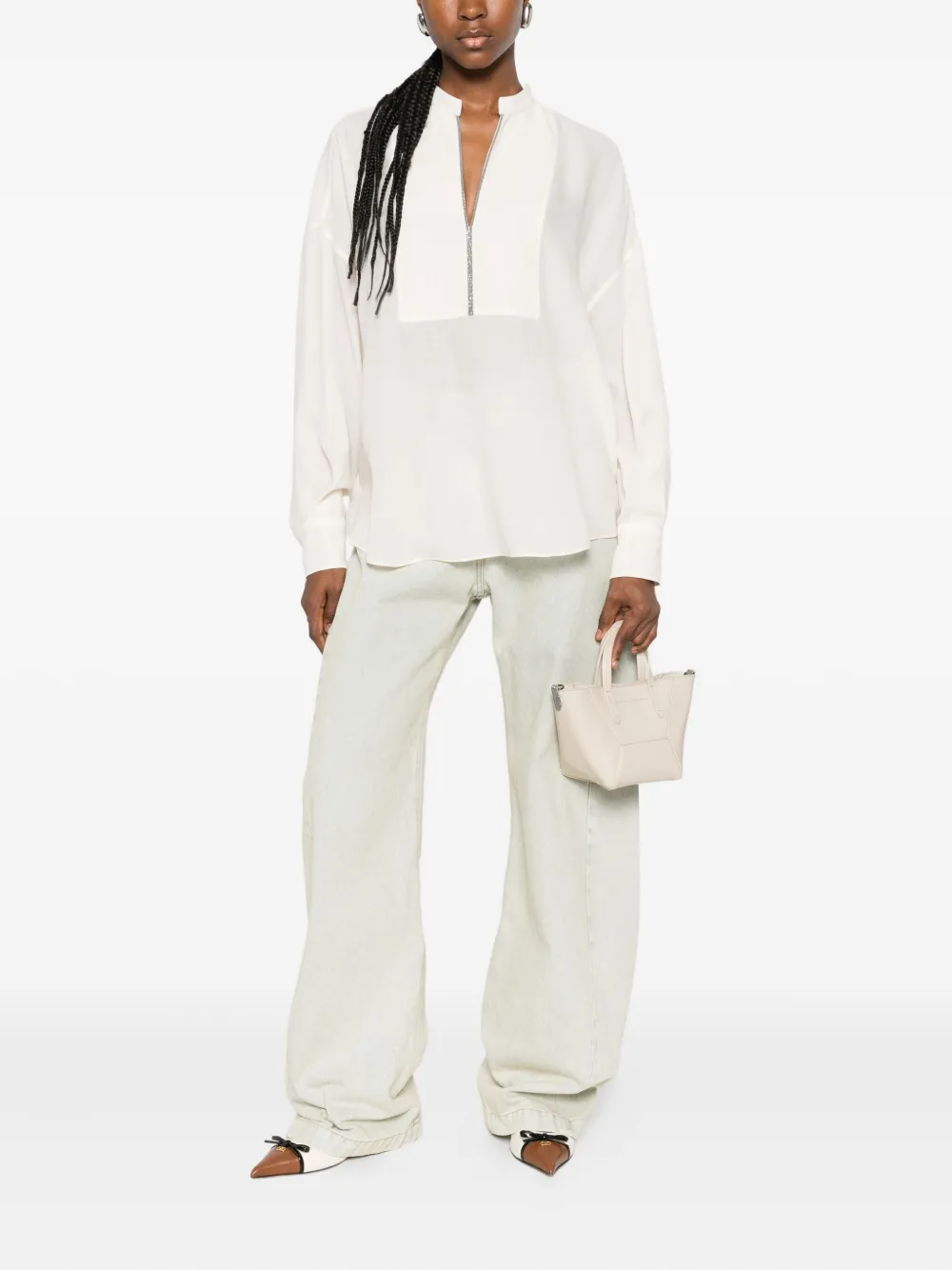 Brunello Cucinelli silk blouse | Blouses | Image 2