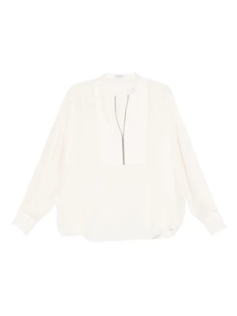 Brunello Cucinelli silk blouse
