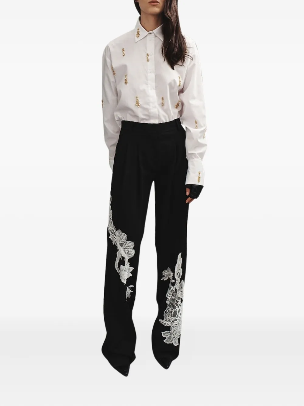 Hellessy Lucas embellished-details shirt - Wit
