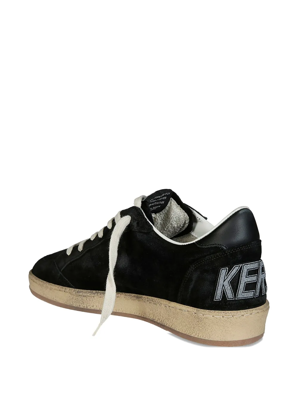 Golden Goose Ball Star suède sneakers met ster Zwart
