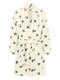 Petit Bateau heart-motif robe - Neutrals