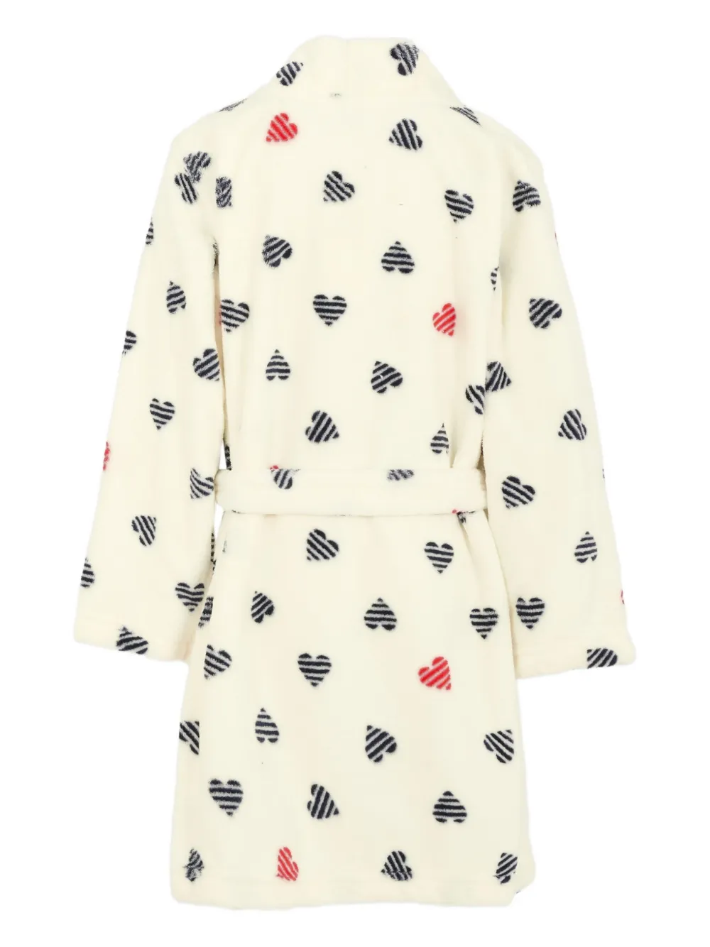 Petit Bateau Heart-motif Robe In Neutral