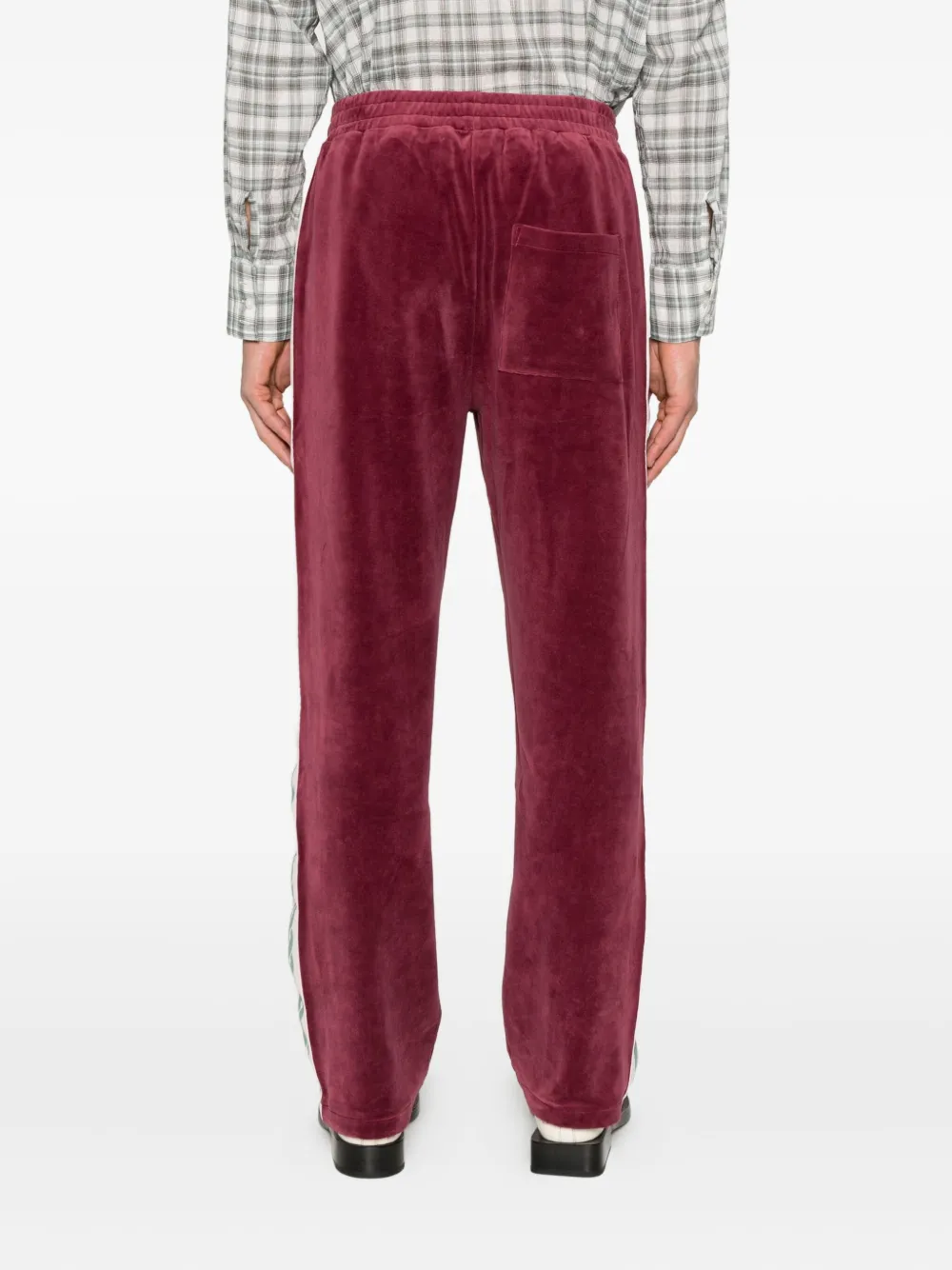 Drôle De Monsieur Fluwelen trainingsbroek Rood