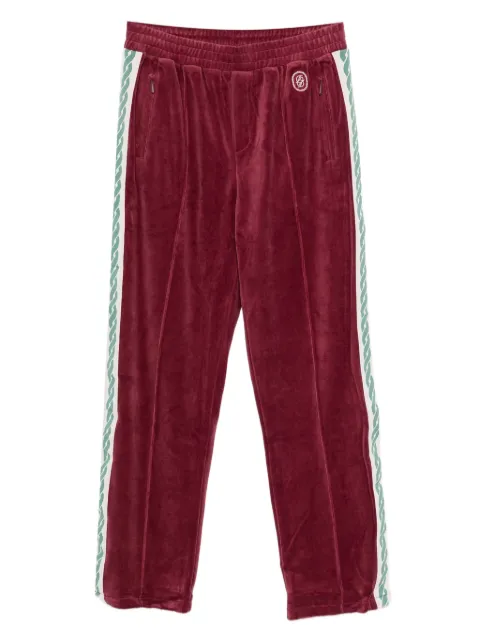 Drôle De Monsieur velour track pants