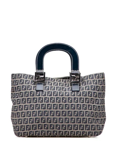 Fendi Pre-Owned tote Twins peque�a de lona Zucchino 2000-2010