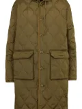 Taion padded parka coat - Green