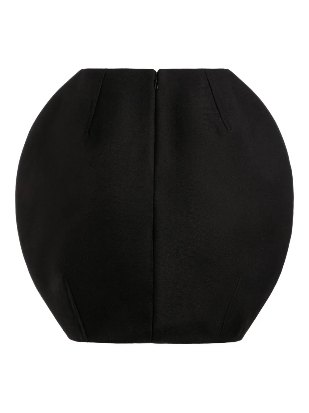 Bally Katoenen mini-ballonrok Zwart