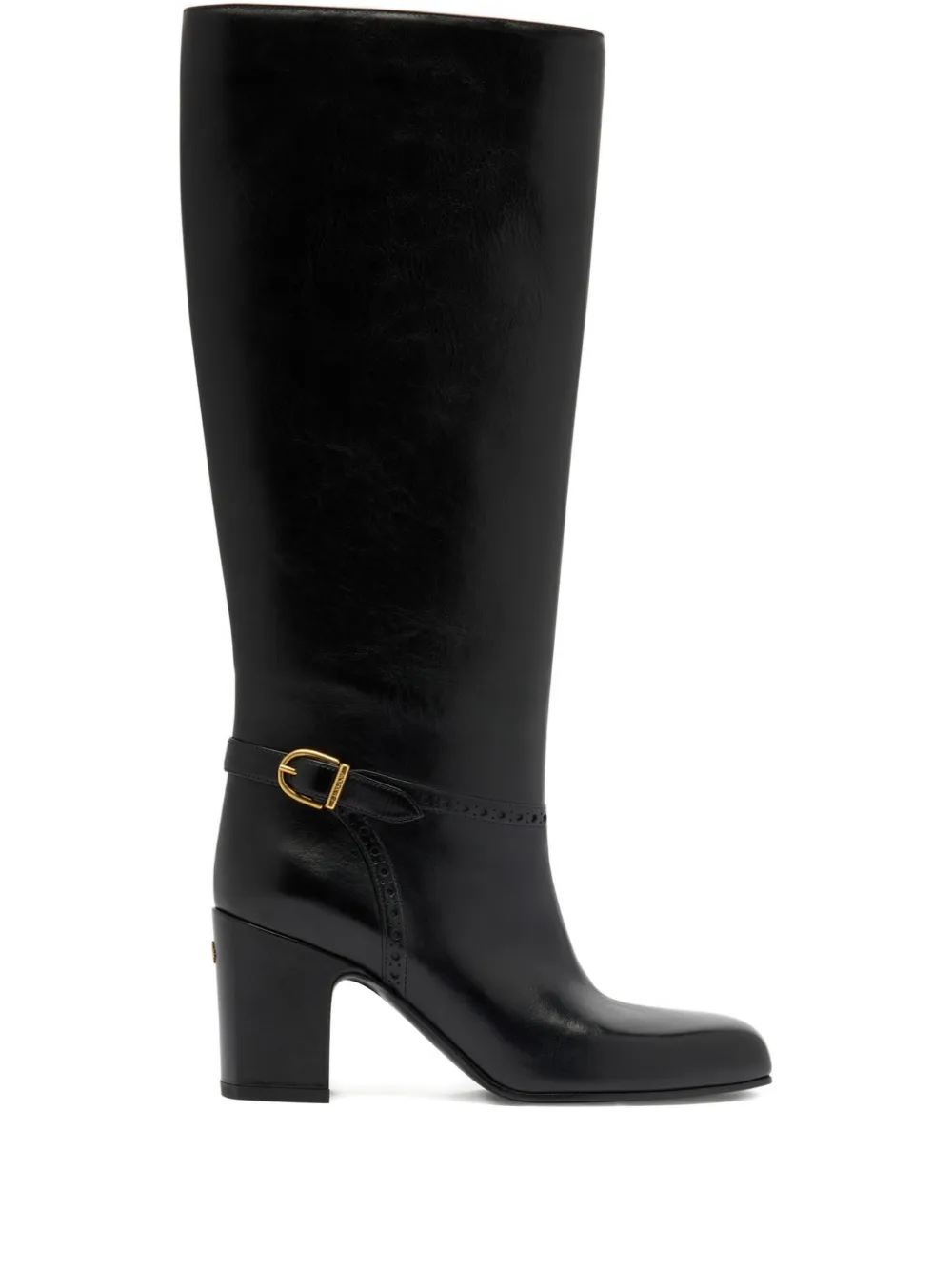 Bally 75 mm Eclayr leren laarzen Zwart