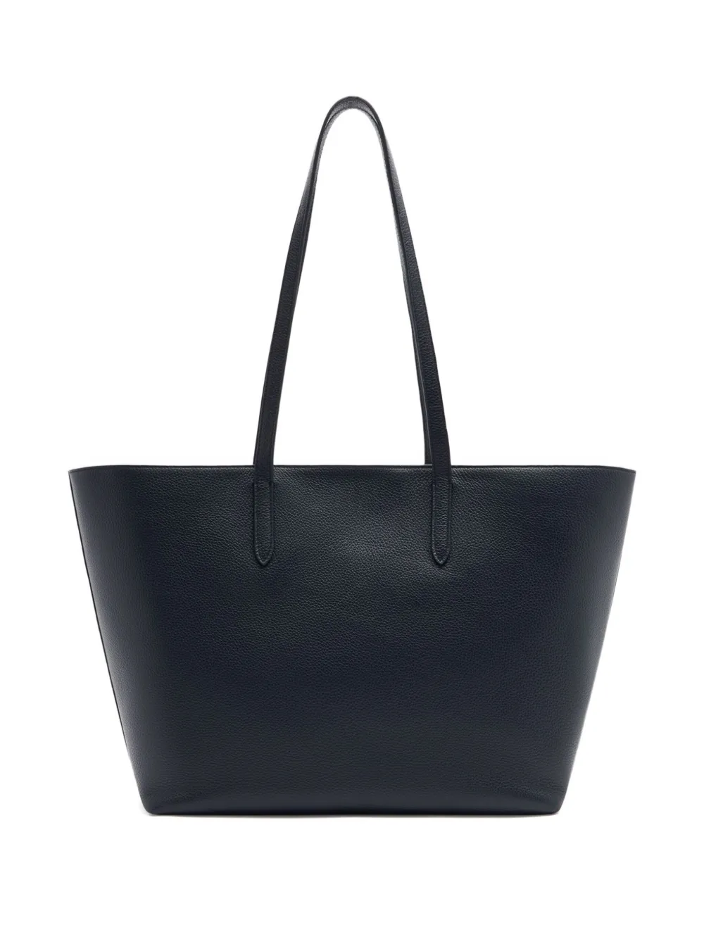 Bally Leather Tote Bag In Blue