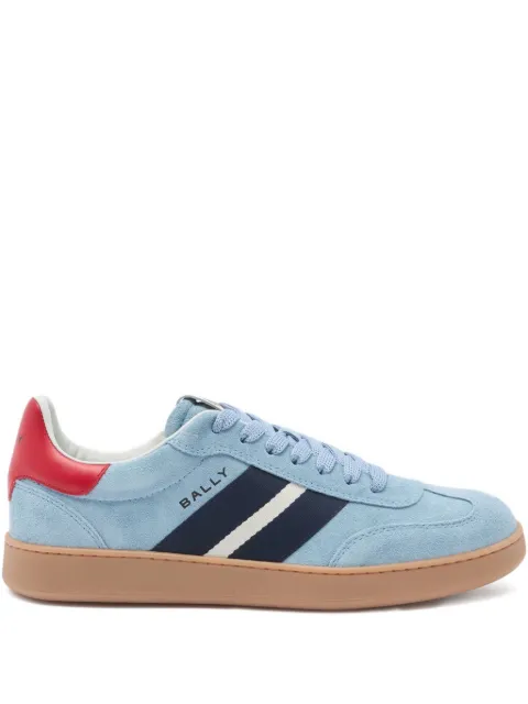 Bally tenis de gamuza a rayas