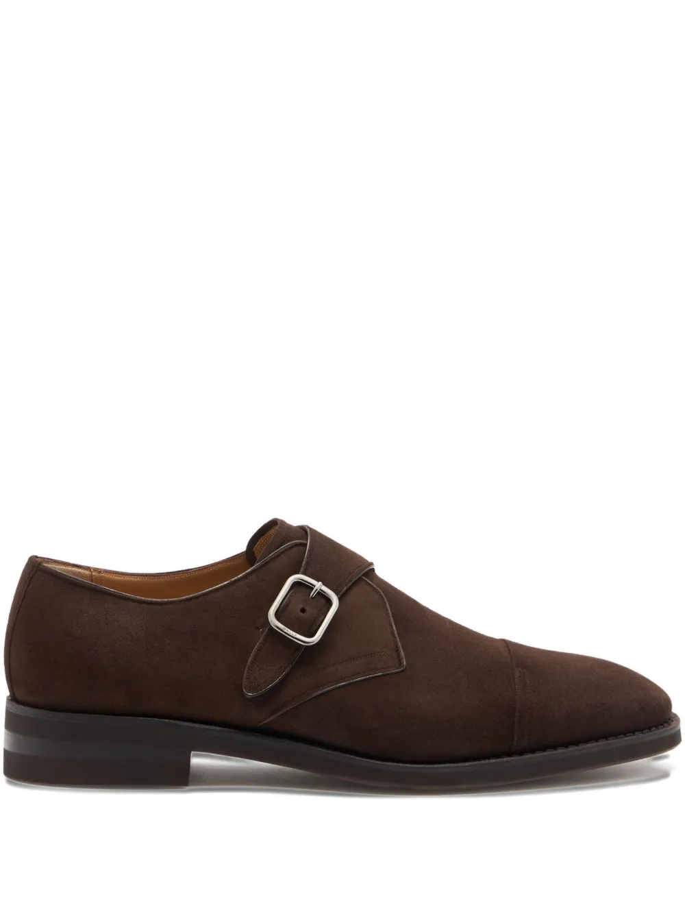 Bally Scribe Un buckle monk shoes - ブラウン Bally Scribe Un buckle monk shoes - ブラウン