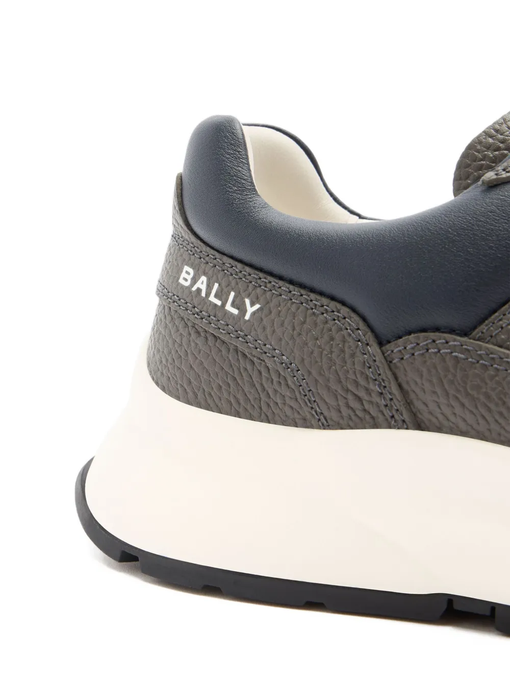 Bally Leren sneakers Grijs