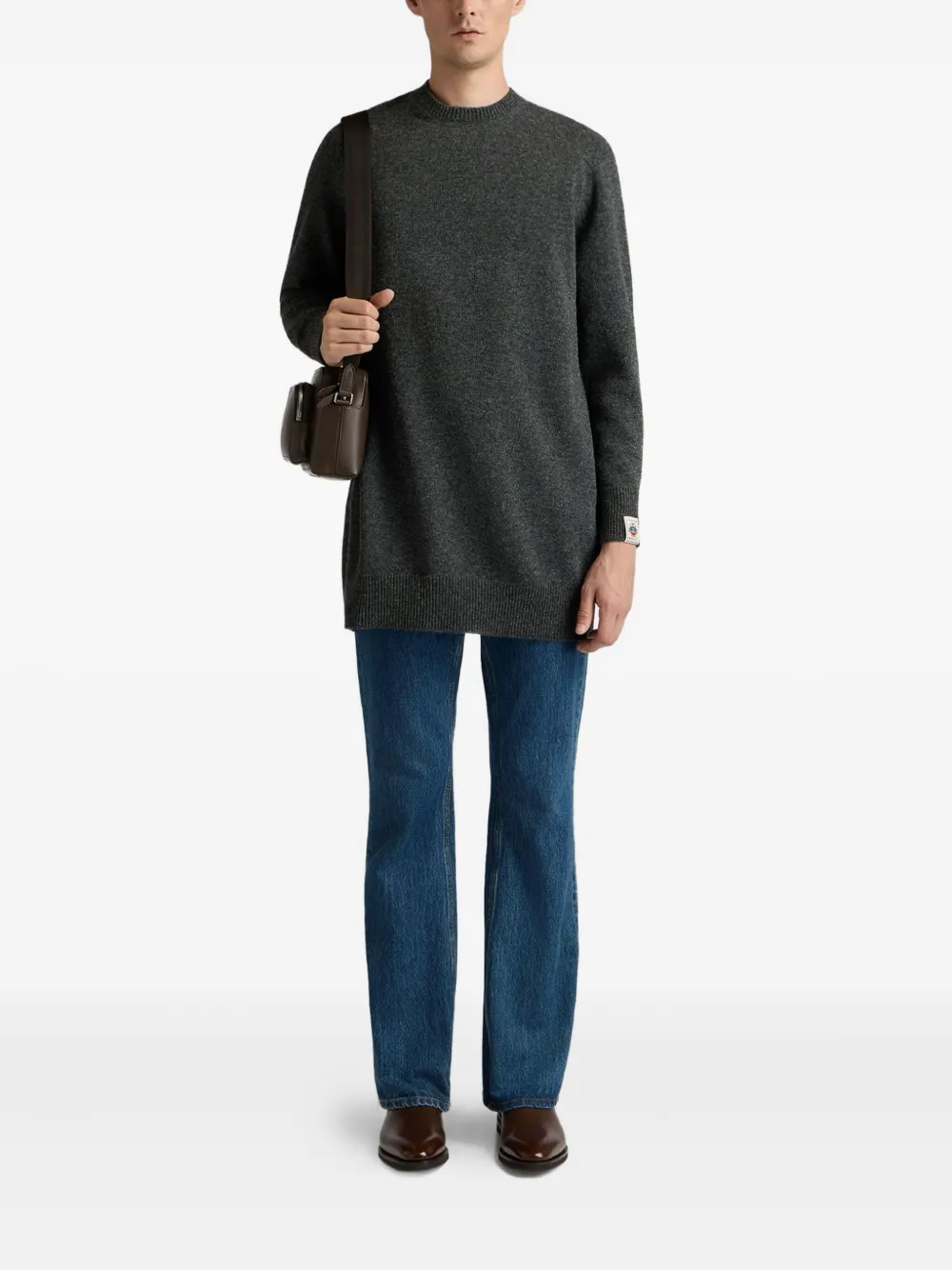 Bally long-sleeve sweater - Grijs