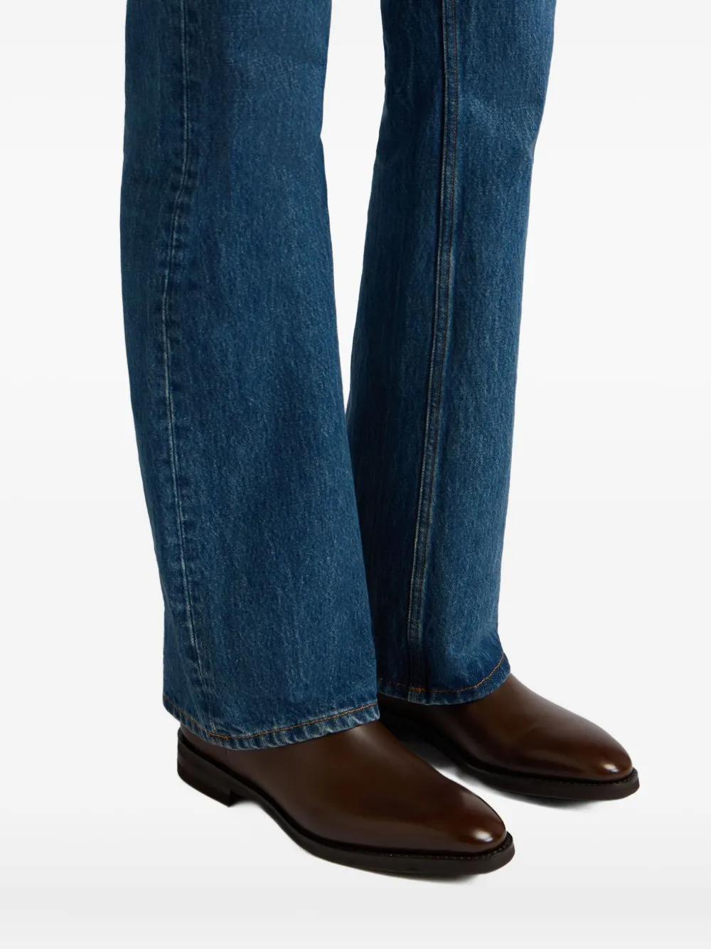Bally Scribe Un leren laarzen Bruin