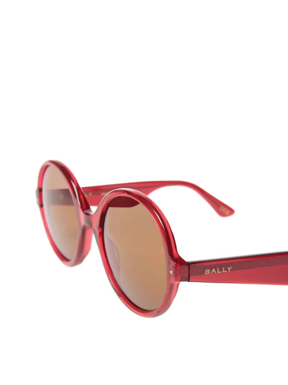 Bally Ursula Round-frame Sunglasses - Red 