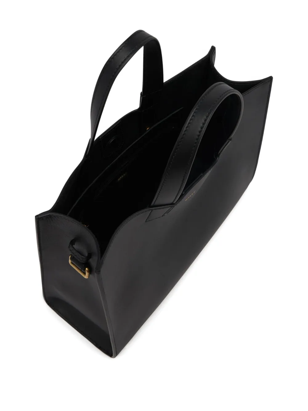 Bally Easy Leather Tote Bag In Black