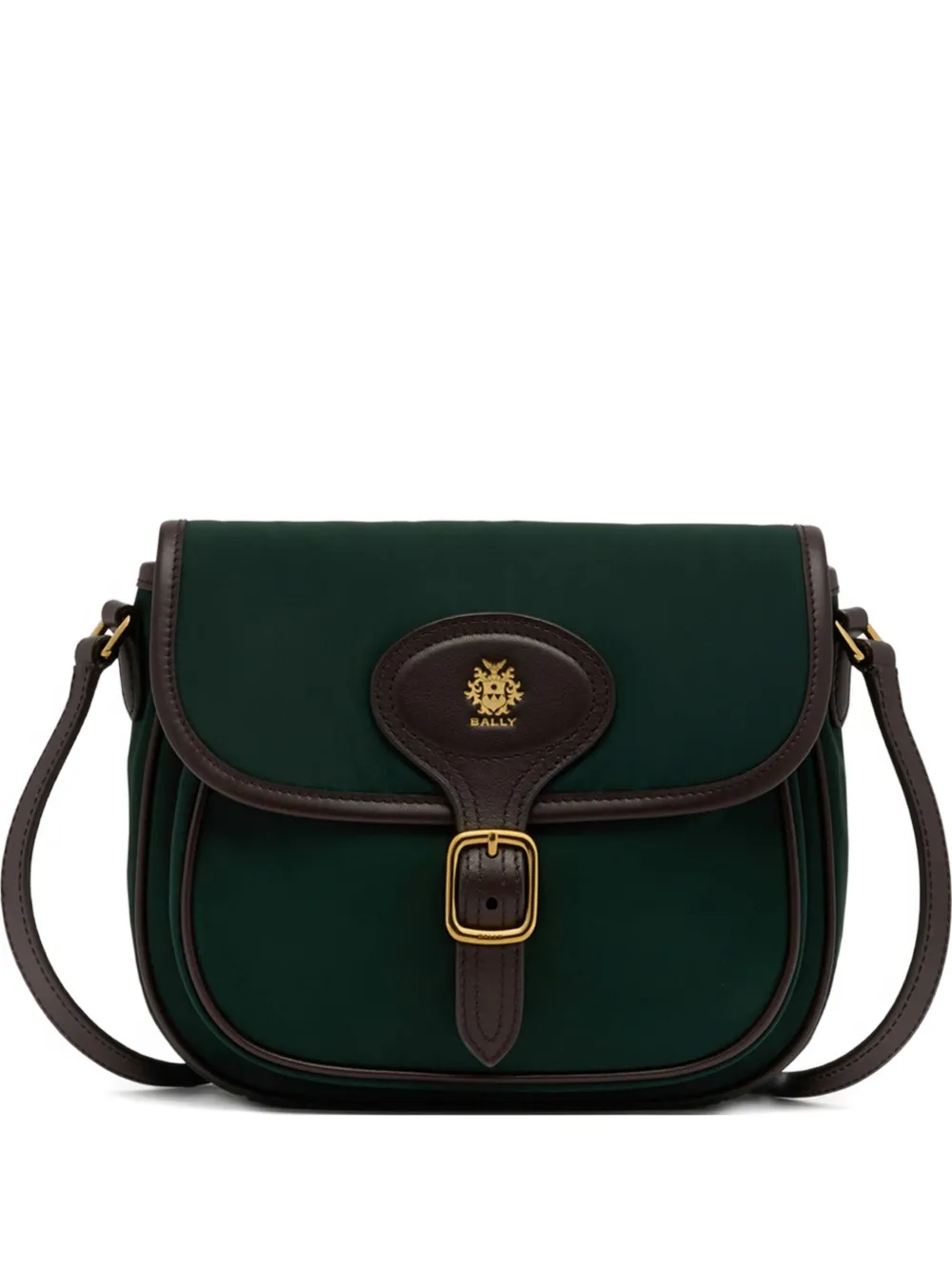 Bally B-light Buckle Cross Body Bag In Green