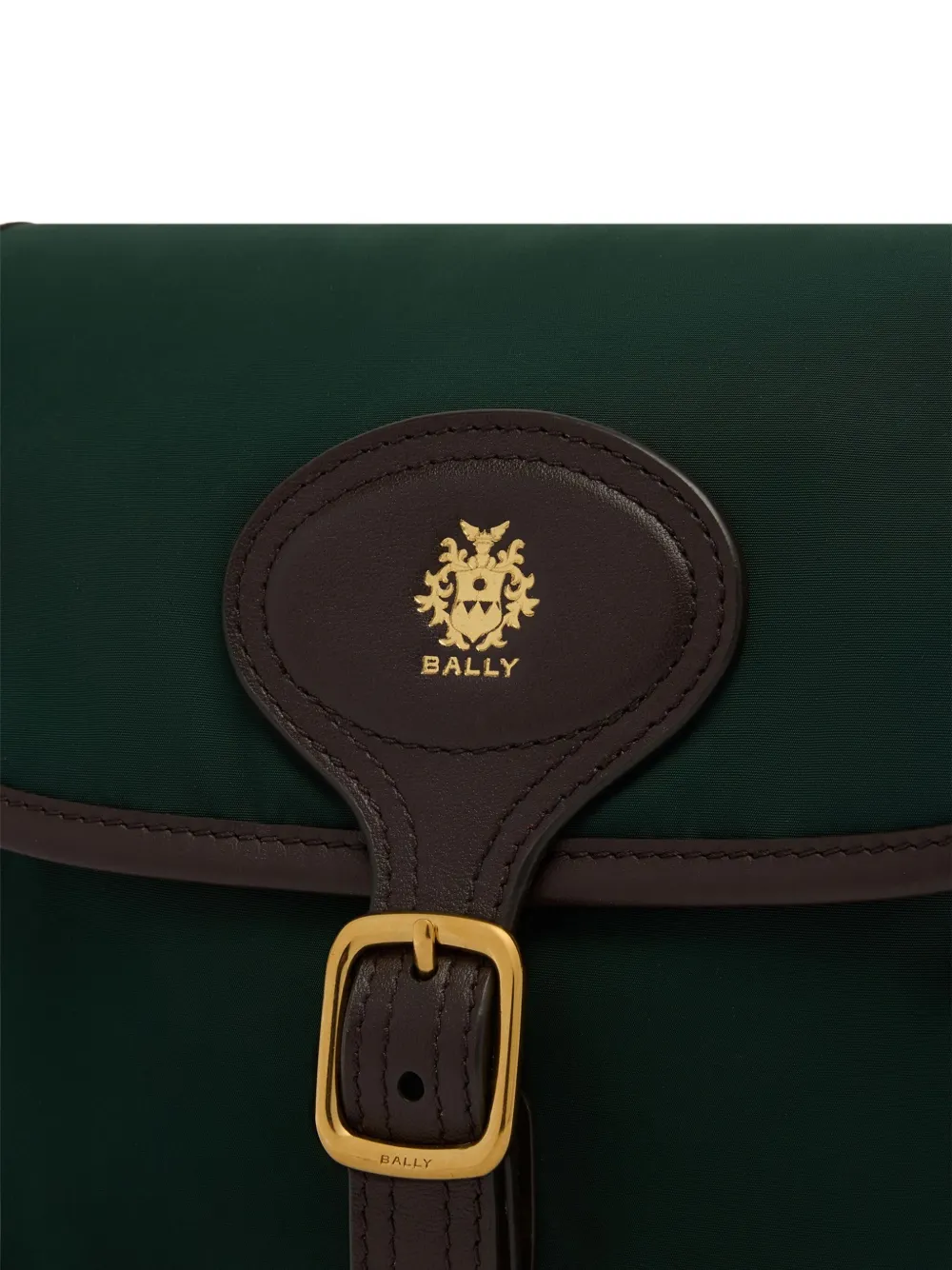 Bally B-light Buckle Cross Body Bag In Green