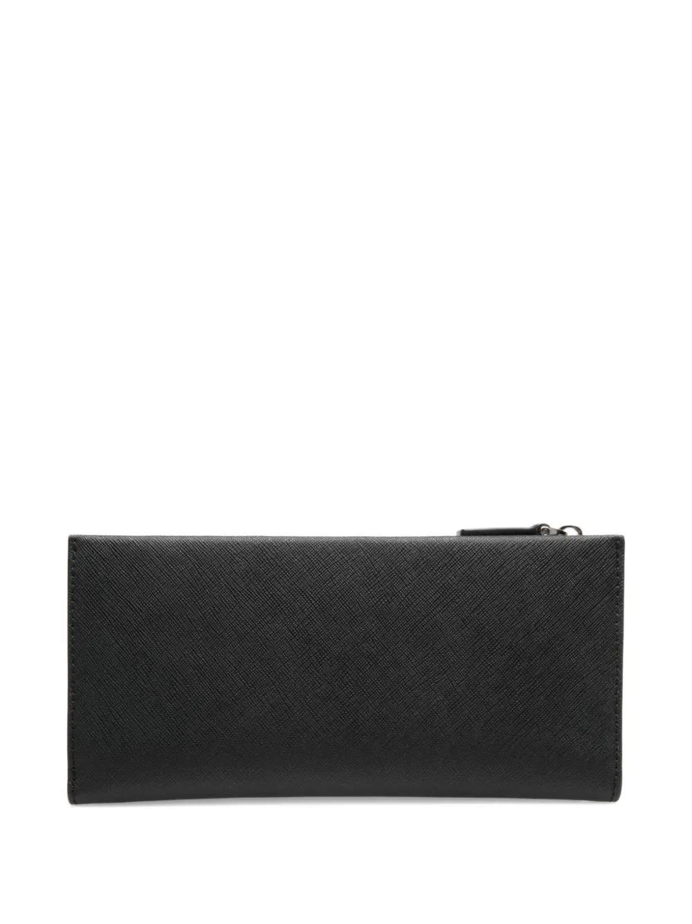 Bally Continental Embossed Leather Wallet In Brown