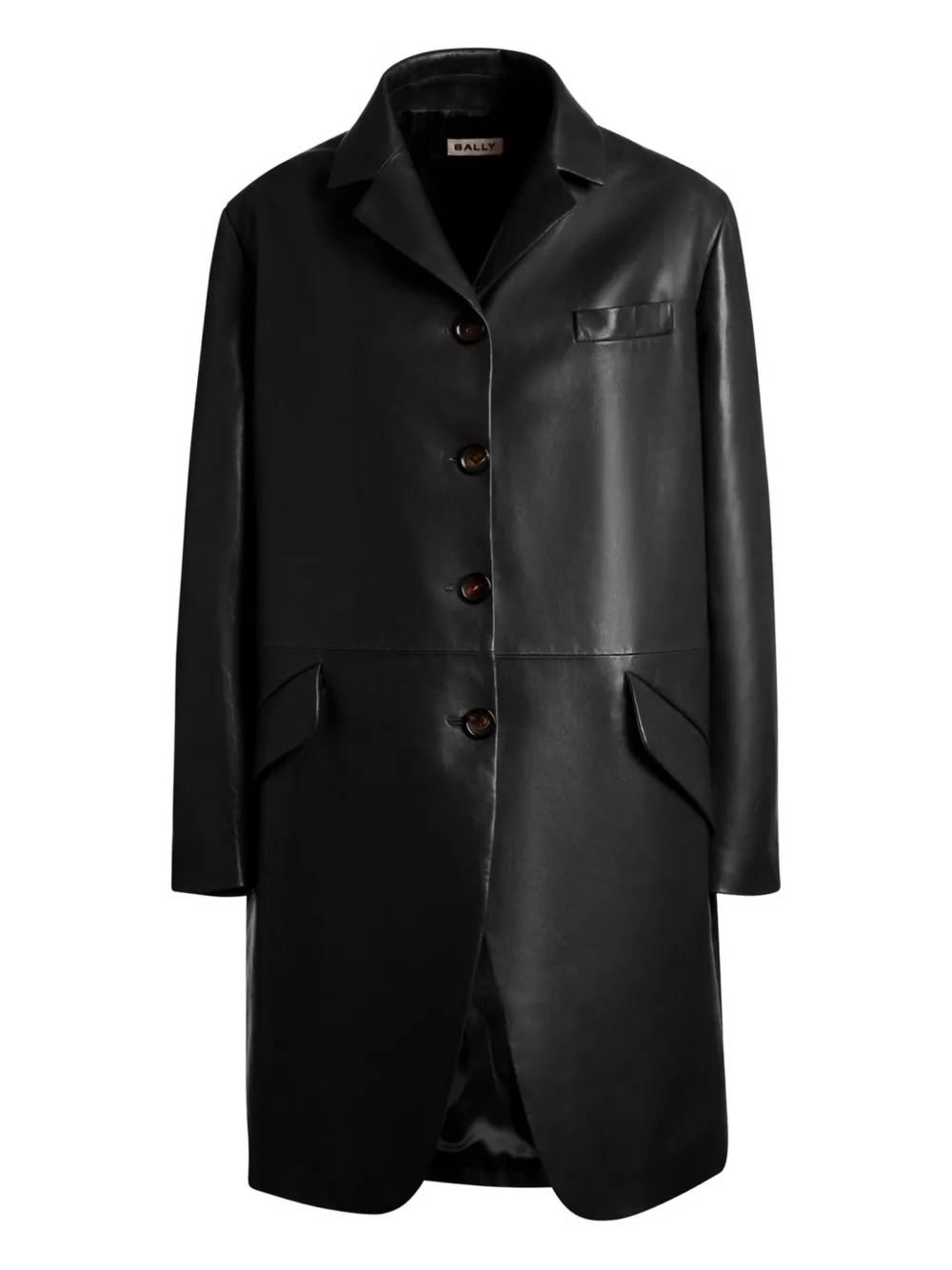 Bally Einreihiger Midimantel | Schwarz | Image 1