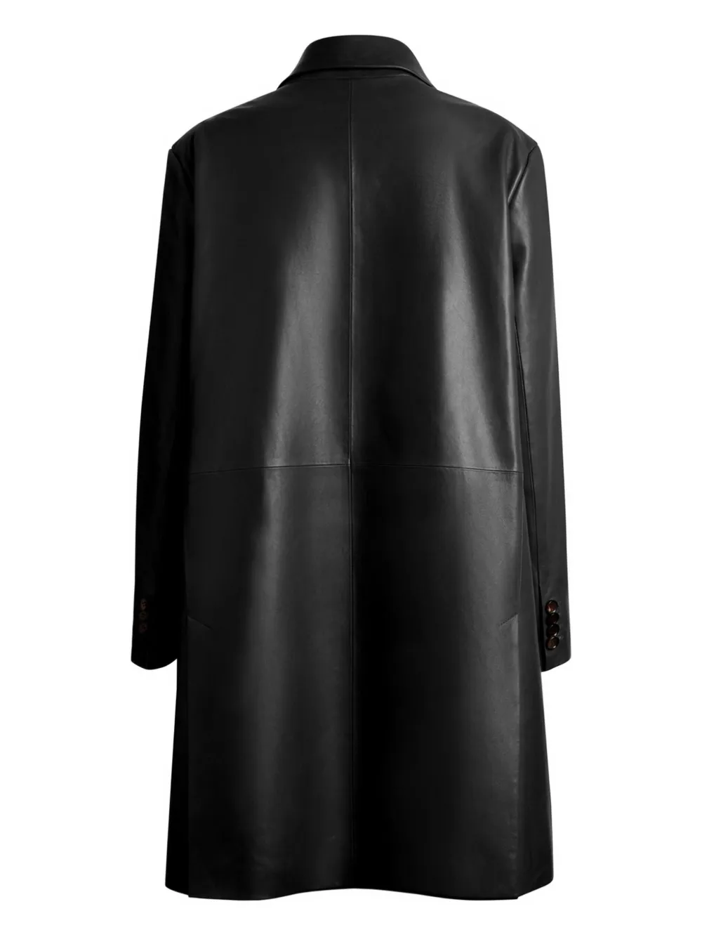 Bally Einreihiger Midimantel | Ledermäntel | Image 2