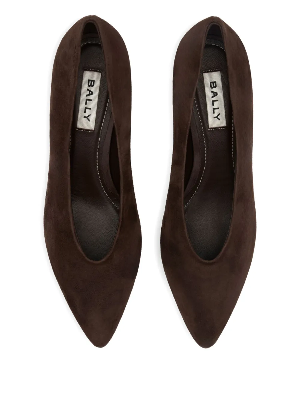 Bally Suède pumps Bruin