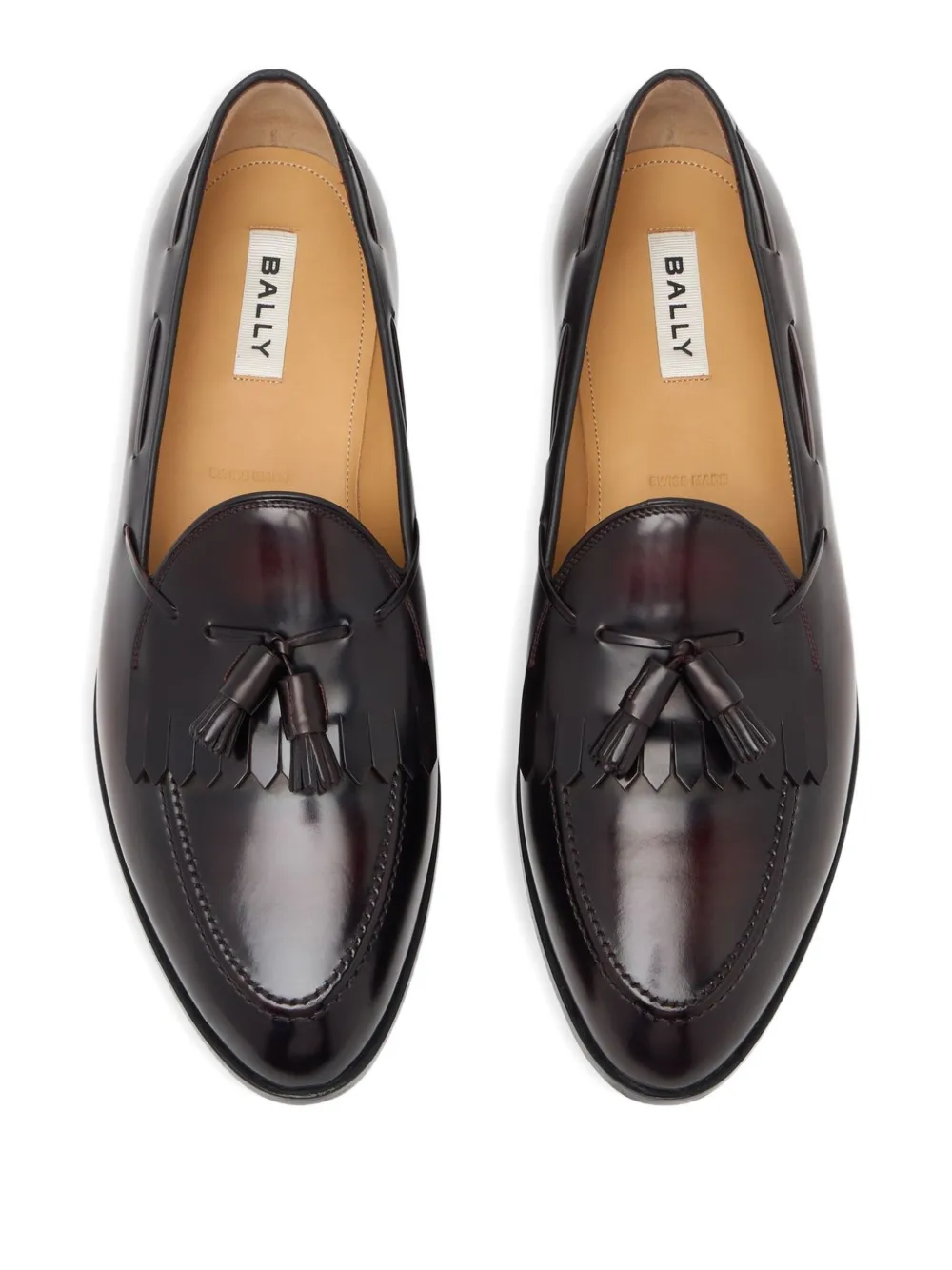 Bally Elite Tassel Leather Loafers In Multi