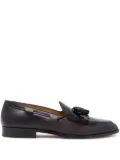 Bally Elite tassel leather loafers - Red