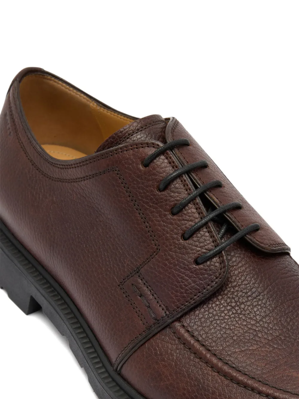 Bally Eduard grained derby shoes Bruin