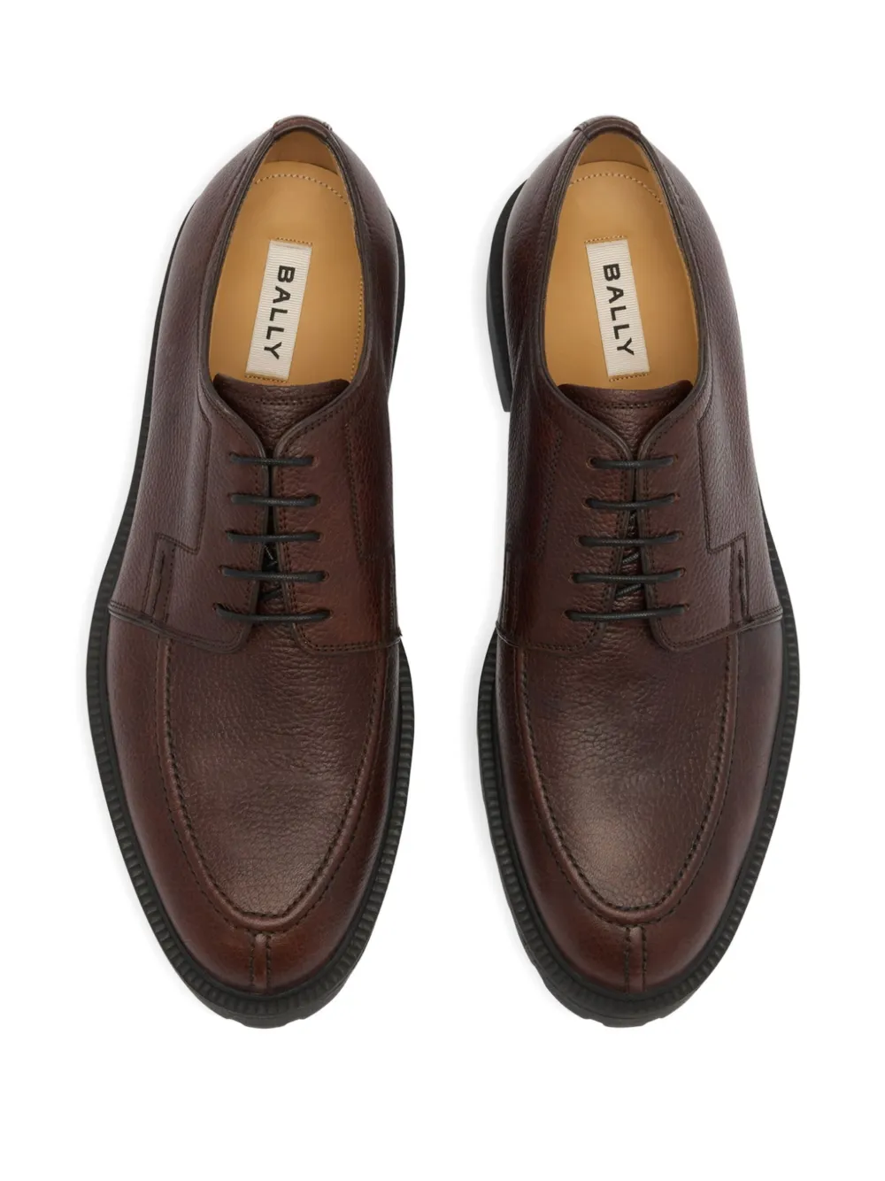 Bally Eduard grained derby shoes Bruin