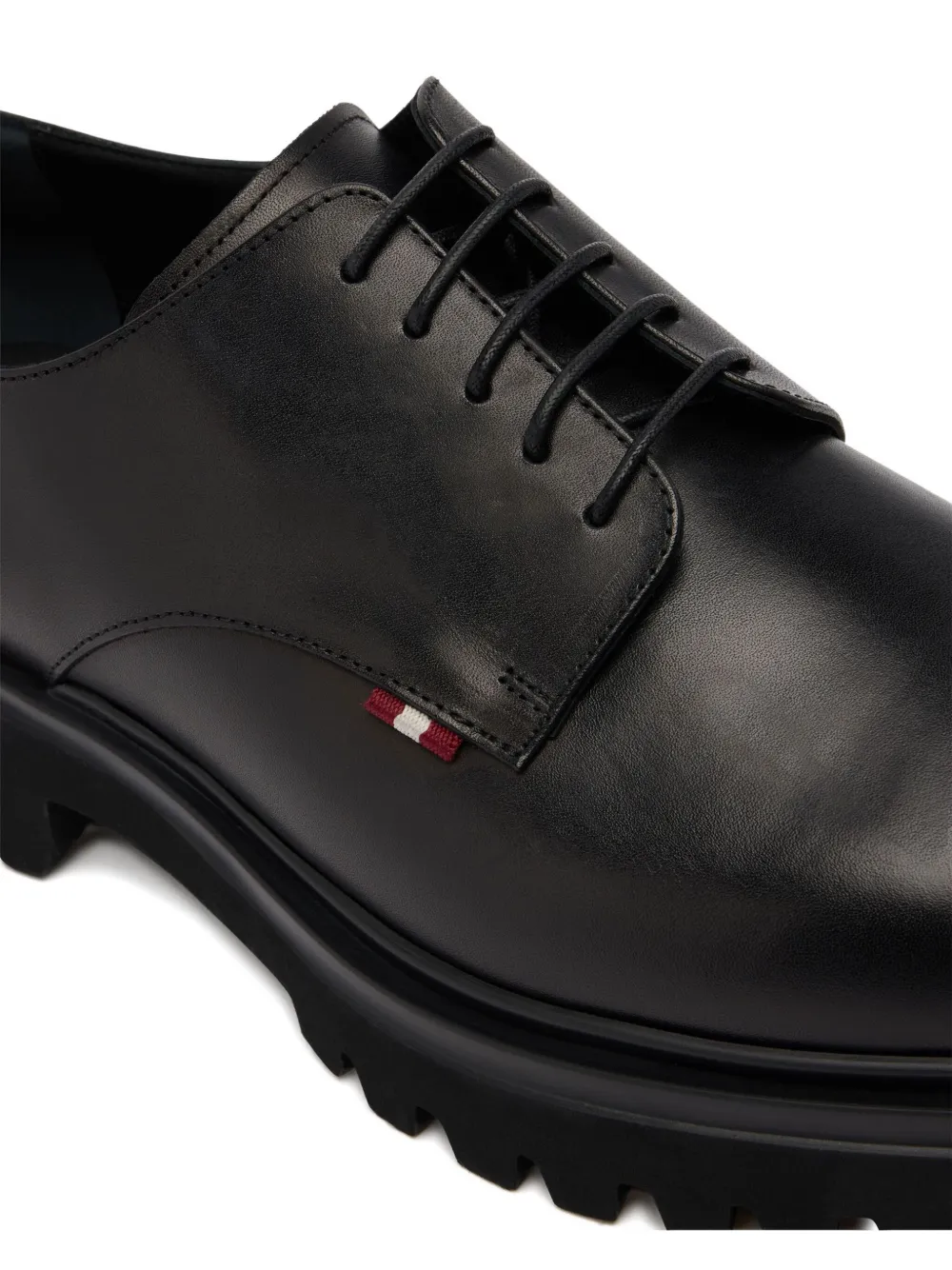 Bally Onyce leren derby schoenen Zwart