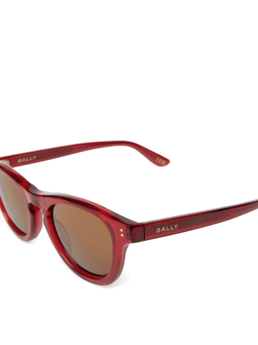 Bally Dieter Acetate Sunglasses - Red 