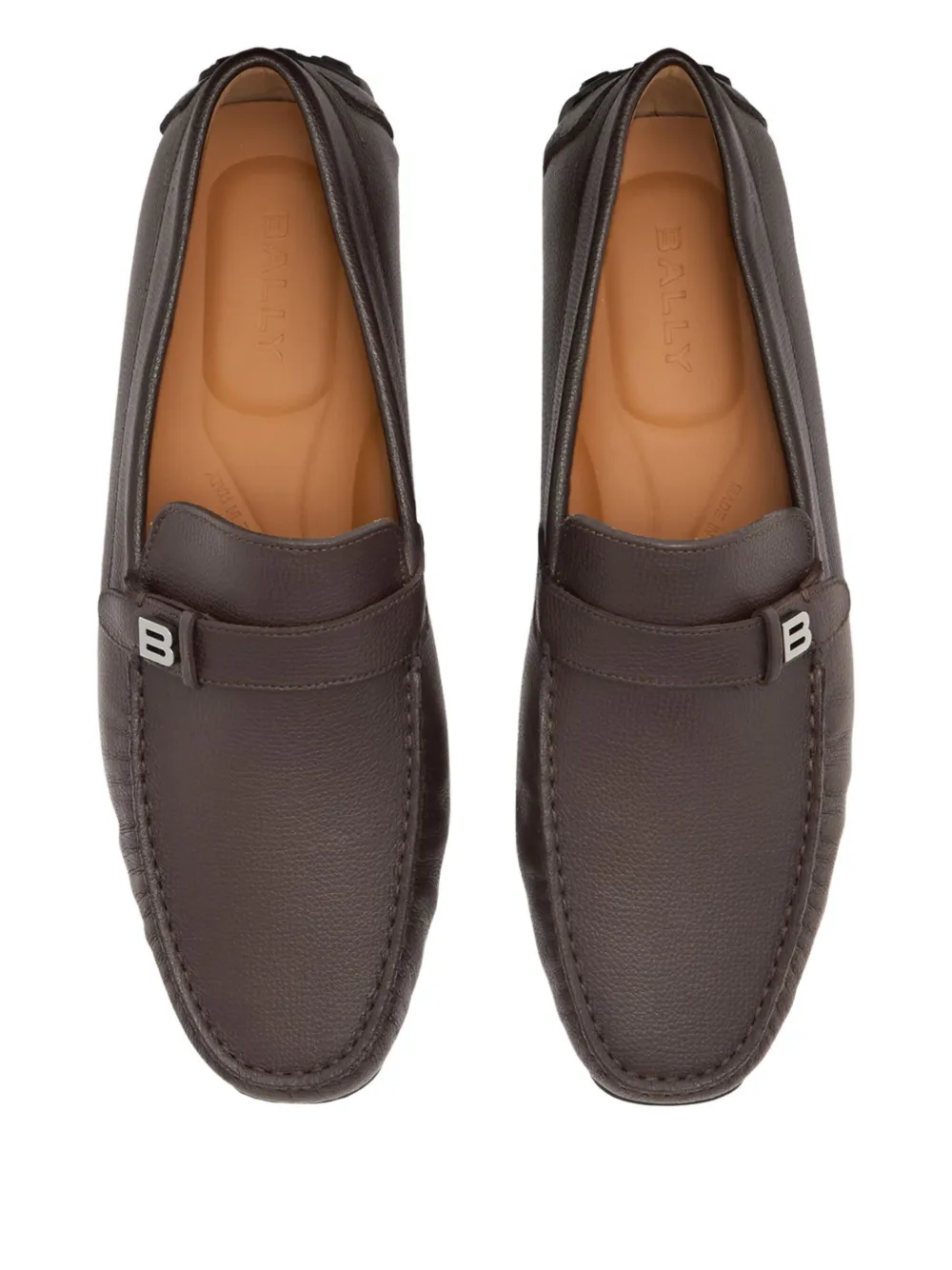 Bally Pilot Driver leren loafers Bruin