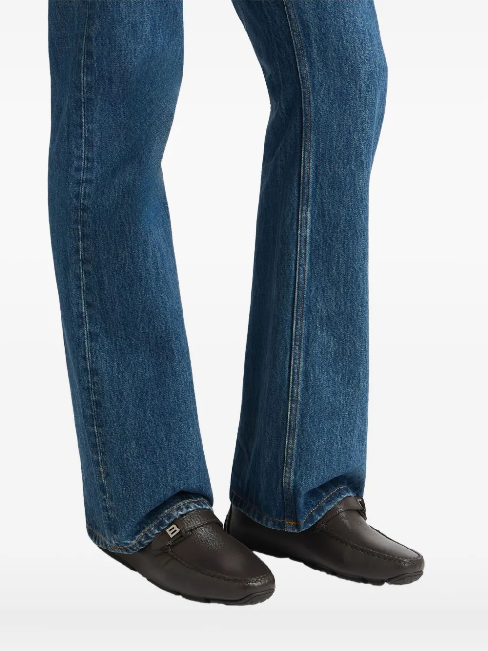 Bally Pilot Driver leren loafers Bruin