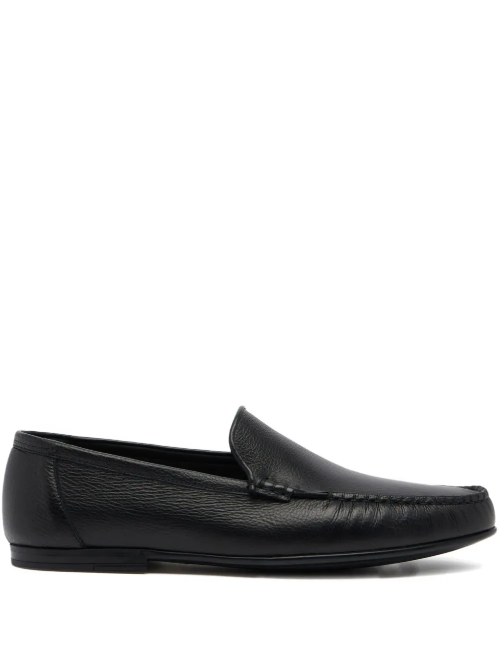 Bally mocasines con textura granulada | negro | Image 1