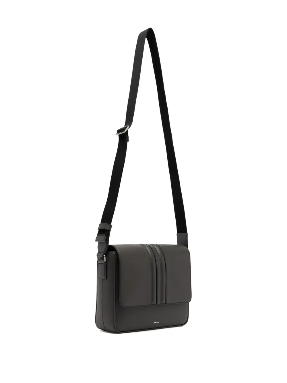 Bally Mythos Messenger Bag In Gray