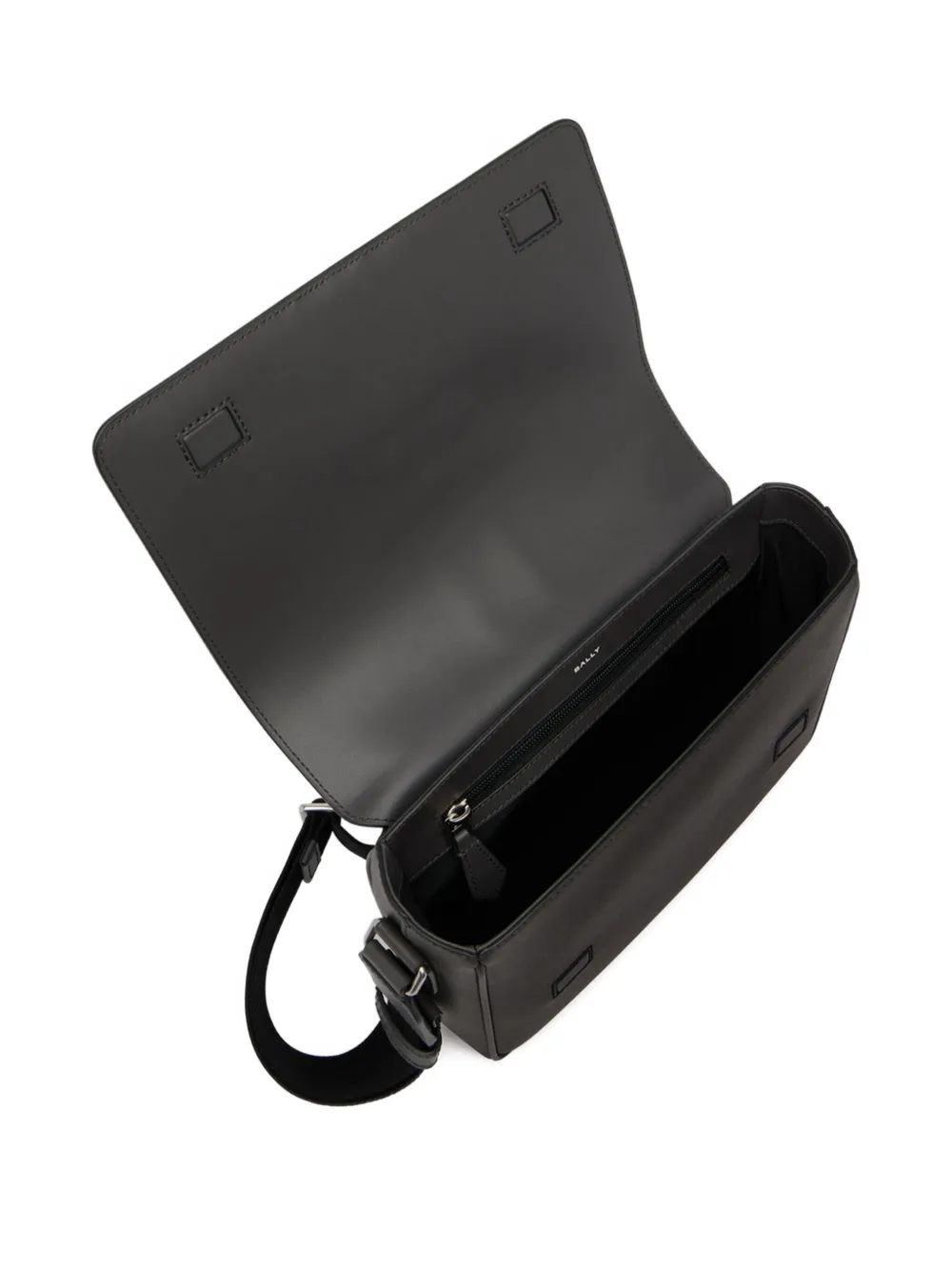 Bally Mythos Messenger Bag In Gray