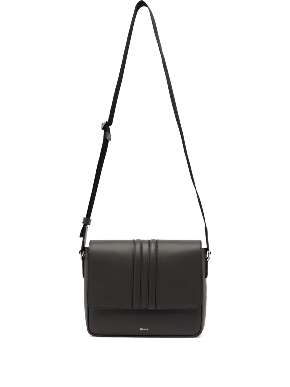 Bally Mythos Messenger Bag In Gray