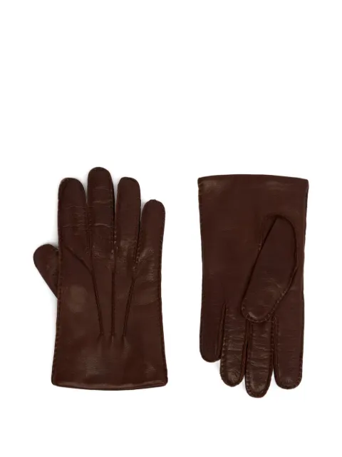 Bally leather gloves