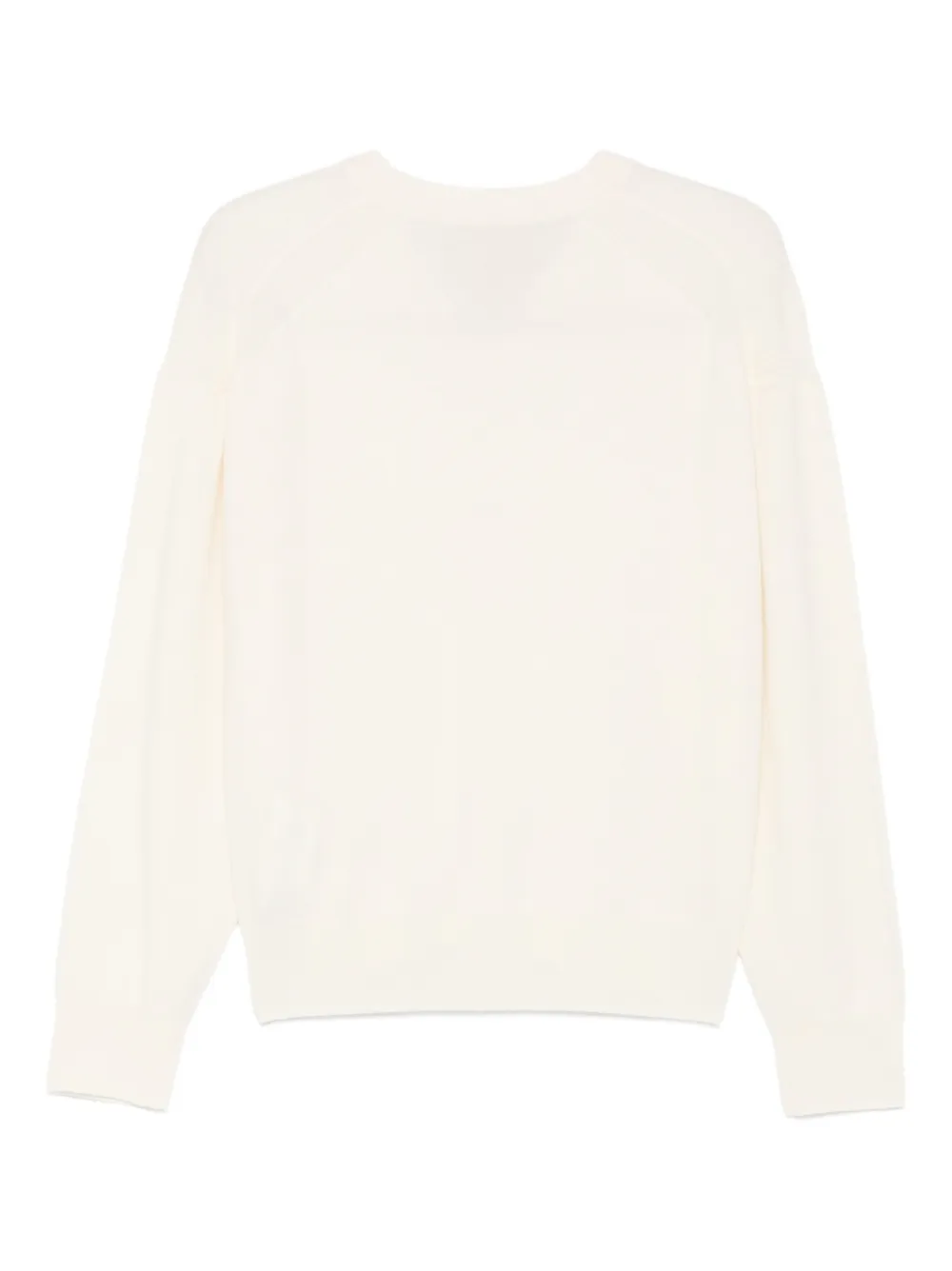 Semicouture Ombeline V-neck Sweater In Neutral