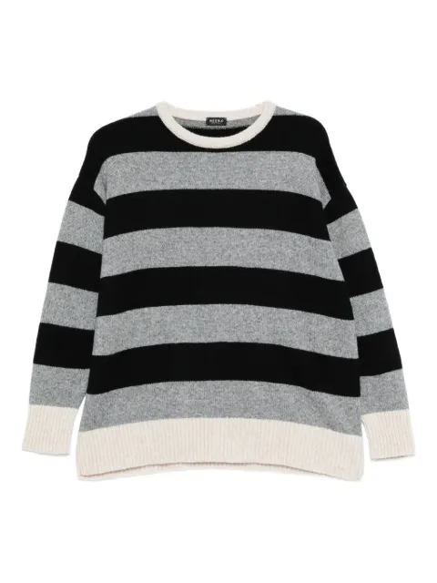 Neera striped crew-neck sweater